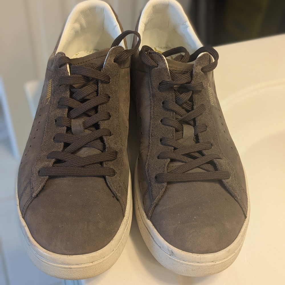 Puma Men's Sneakers - Brown and White